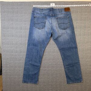 Lee Modern Series Men's Jeans Light Wash Denim Slim Fit Tapered Leg Size 38x30